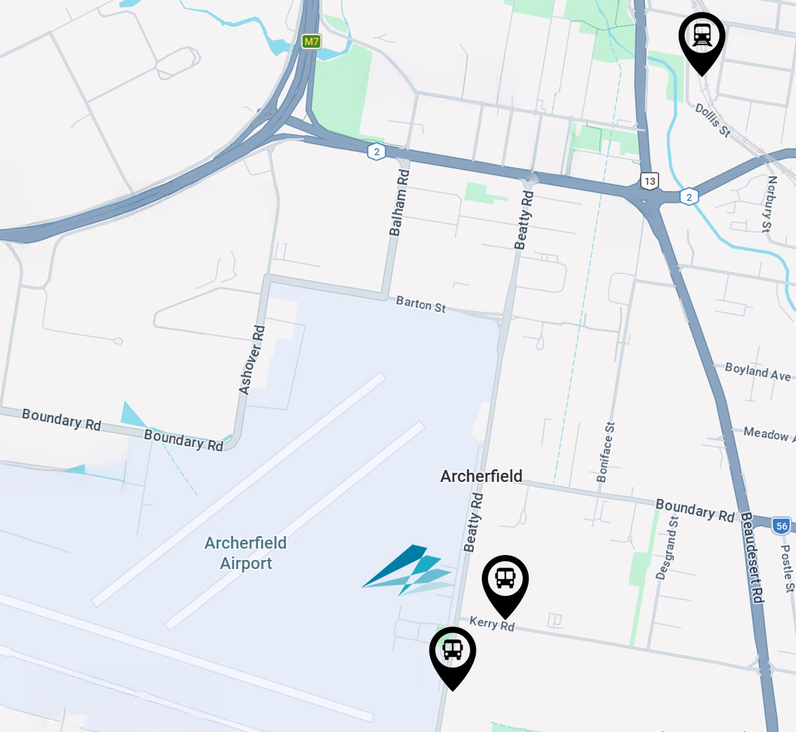 Public Transport Stops Map